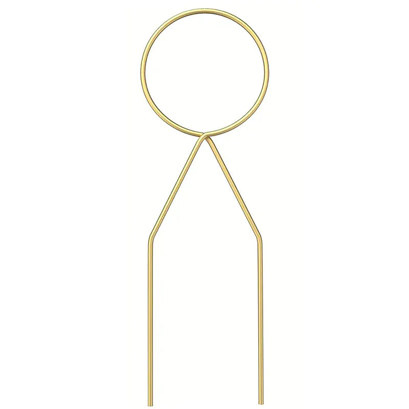 Creative Geometric Metal Plant Support Stand