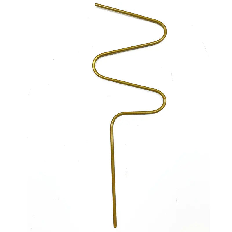 Creative Geometric Metal Plant Support Stand